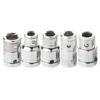 Hex Socket Bit Chamfer Converter 1/4 3/8 1/2 Square Drive To 1/4 Screwdriver Bit Adapter For Rachet Wrench Repairing Hand Tools 2