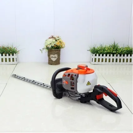 Hedge Trimmer Double Blade Gasoline Powered Two Stroke Gardening Tools 22.5cc 0.75KW Pruning Shears Brush Cutter 2