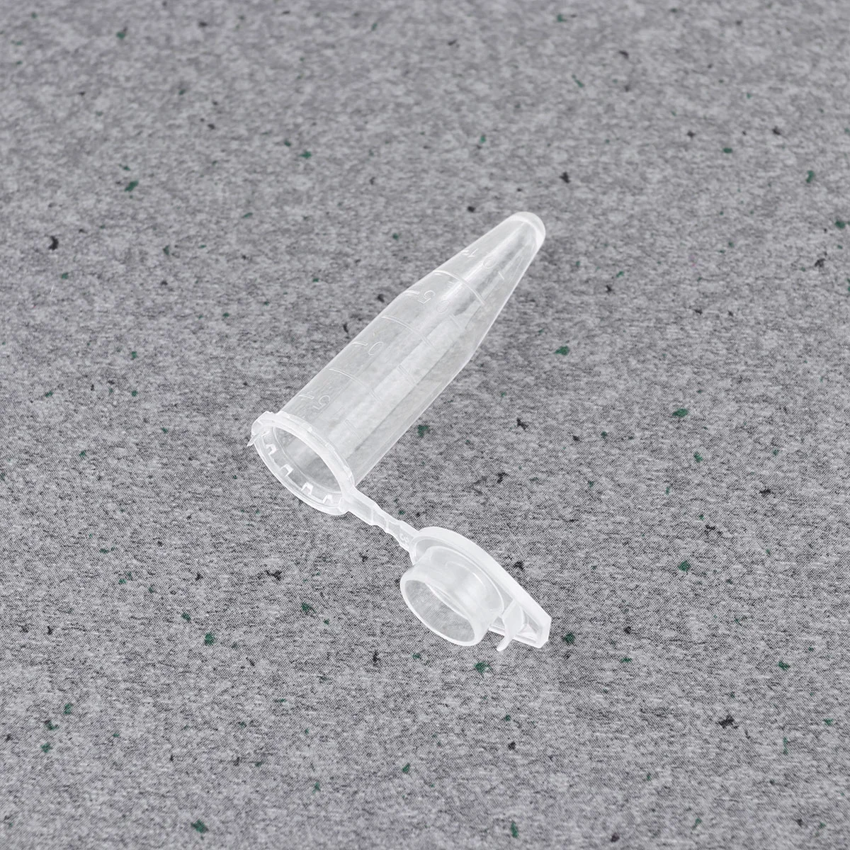 

500PCS 15ml Transparent Centrifuge Tube EP with Scale Centrifuge Tube Sample Supply Container for School Home (Transparent)