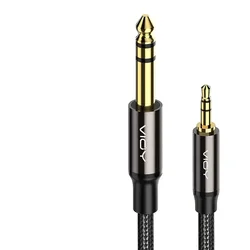 Premium Stereo Audio Cable - 3.5mm to 6.35mm Adapter for Home Theater and Audio Devices (3.5 to 6.5)