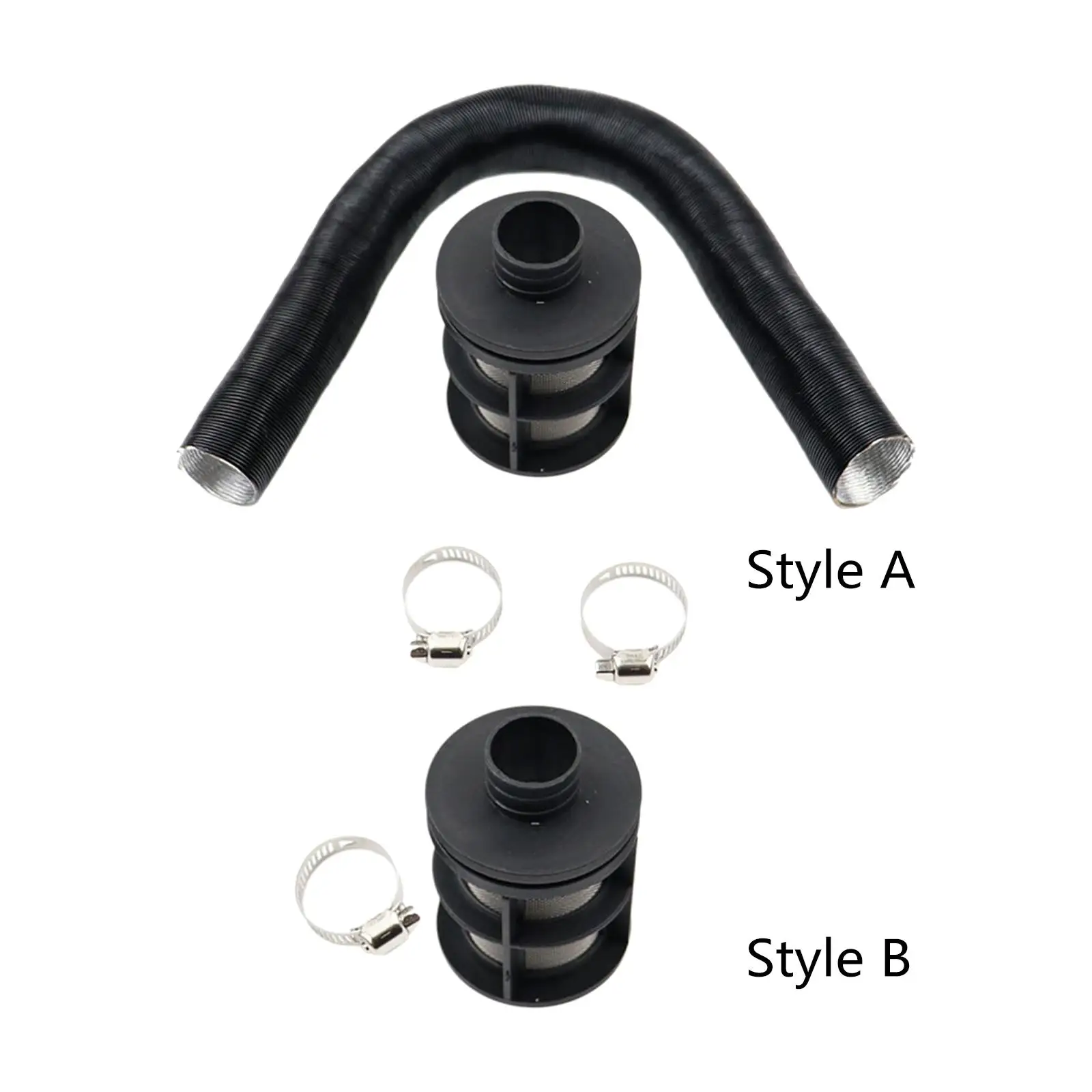 Car Heater Accessories 25mm Air Intake Filter Silencer Professional Durable Replace for Diesel Parking Heater