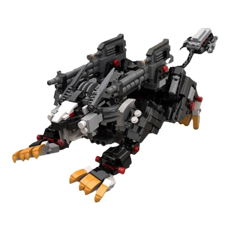 

Детский конструктор LIGER ZERO MOC, фигурка из блоков, биомиметическая механическая модель, детская игрушка, сборные блоки, Роботы