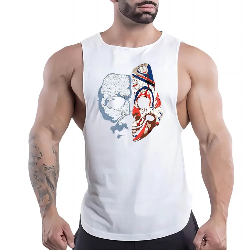 thumbnail image 1 of Camiseta sin mangas transpirable de secado rápido para hombre, ropa de moda para ocio, verano, Y2k, FNAF, gimnasio, exterior, baloncesto, estampado, deporte, camiseta sin mangas, 1 of 5