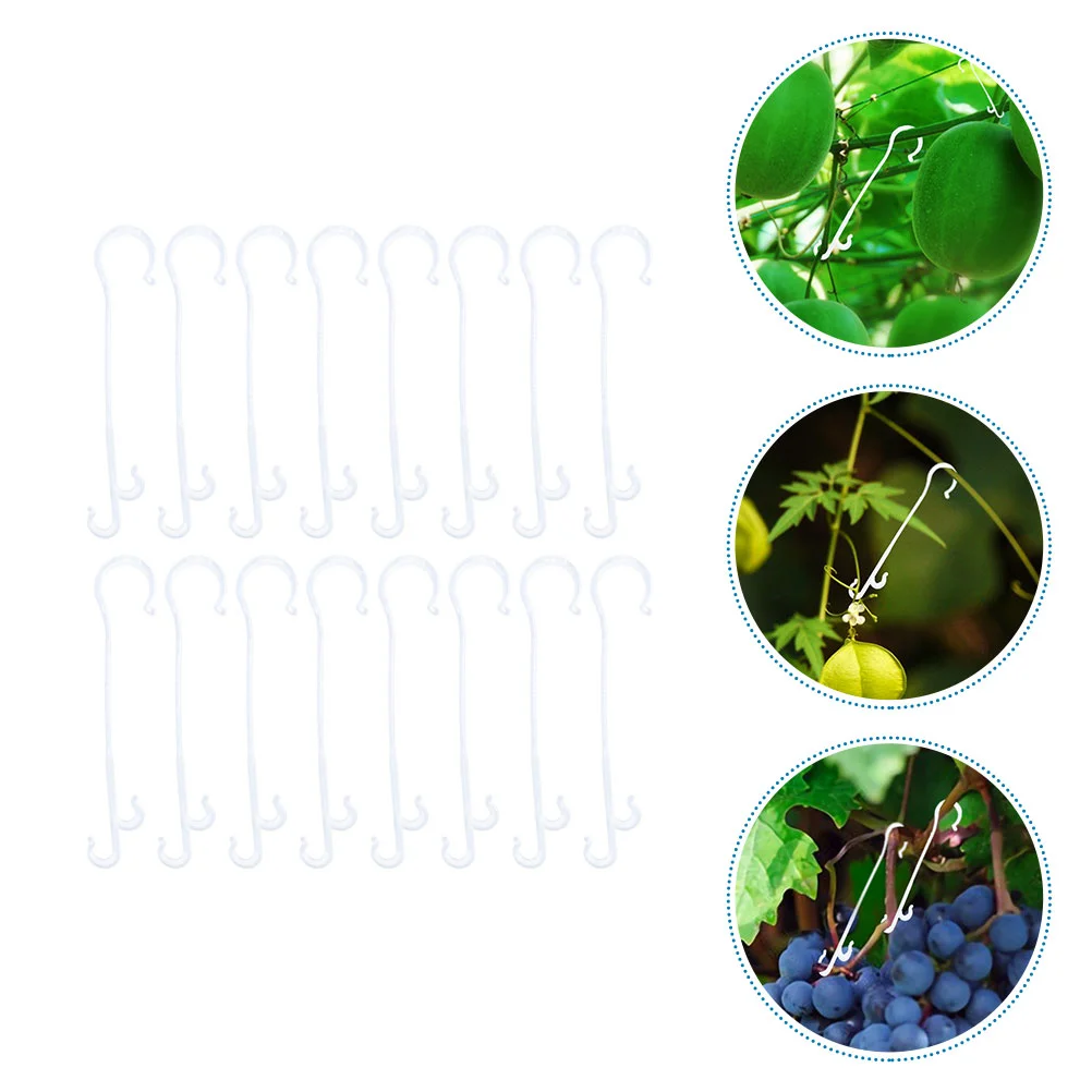 

850 Pcs Greenhouse Hook Tomato Plant Support Trellis Garden Cages for Vegetables