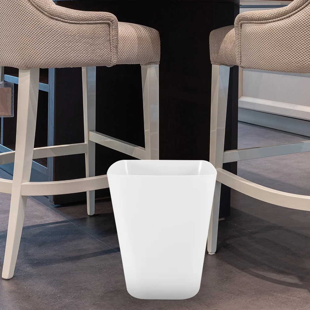 

2Pcs Trash Can Large Capacity Garbage Can Garbage Bin Simple Waste Bin for Kitchen Bathroom Office