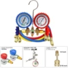 R134a R22 R12 R502 Refrigerant manifold meter set AC manifold meter set Refrigerant diagnostic meter set Air conditioning tool 5