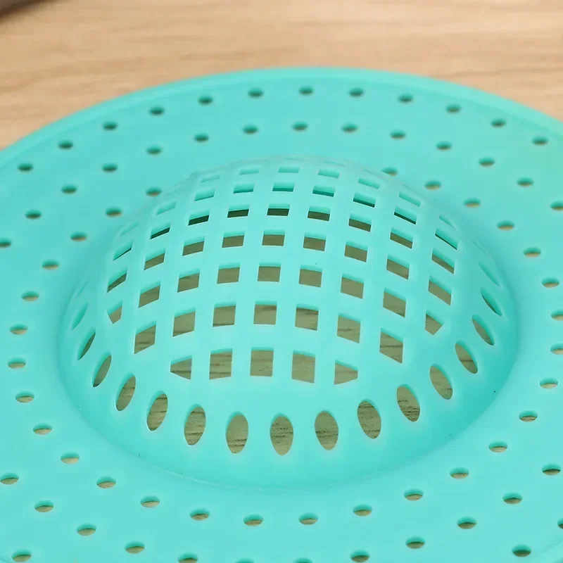 Anti-Blocking Hair Stopper Trap Shower Floor Drain Covers Sink Strainer Bath Catcher Filter Bathroom Kitchen Accessories sink filter sink strainer shower drain catcher floor drain filter hair drain catcher hair drain filter floor drain hair catcher drain hair catcher floor drain hair filter silicone floor drain cover
