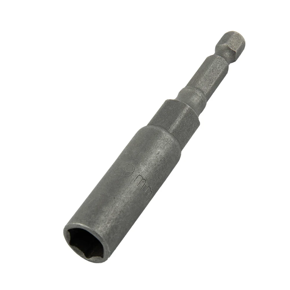 1PC Hex Buchse Hülse Düsen Mutter Fahrer 80mm HRC60 5,5mm-19mm Power Schraubendreher Griff Werkzeuge bohrer Schlagschrauber – Detail 33