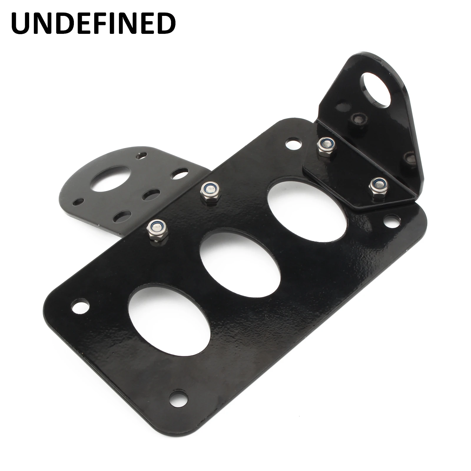For Harley Axle Side Mount Scooter Moped License Holder Plate Motorcycle Number Plate Rear Taillight Bracket motorcycle license plate holder motorcycle license plate license plate holder