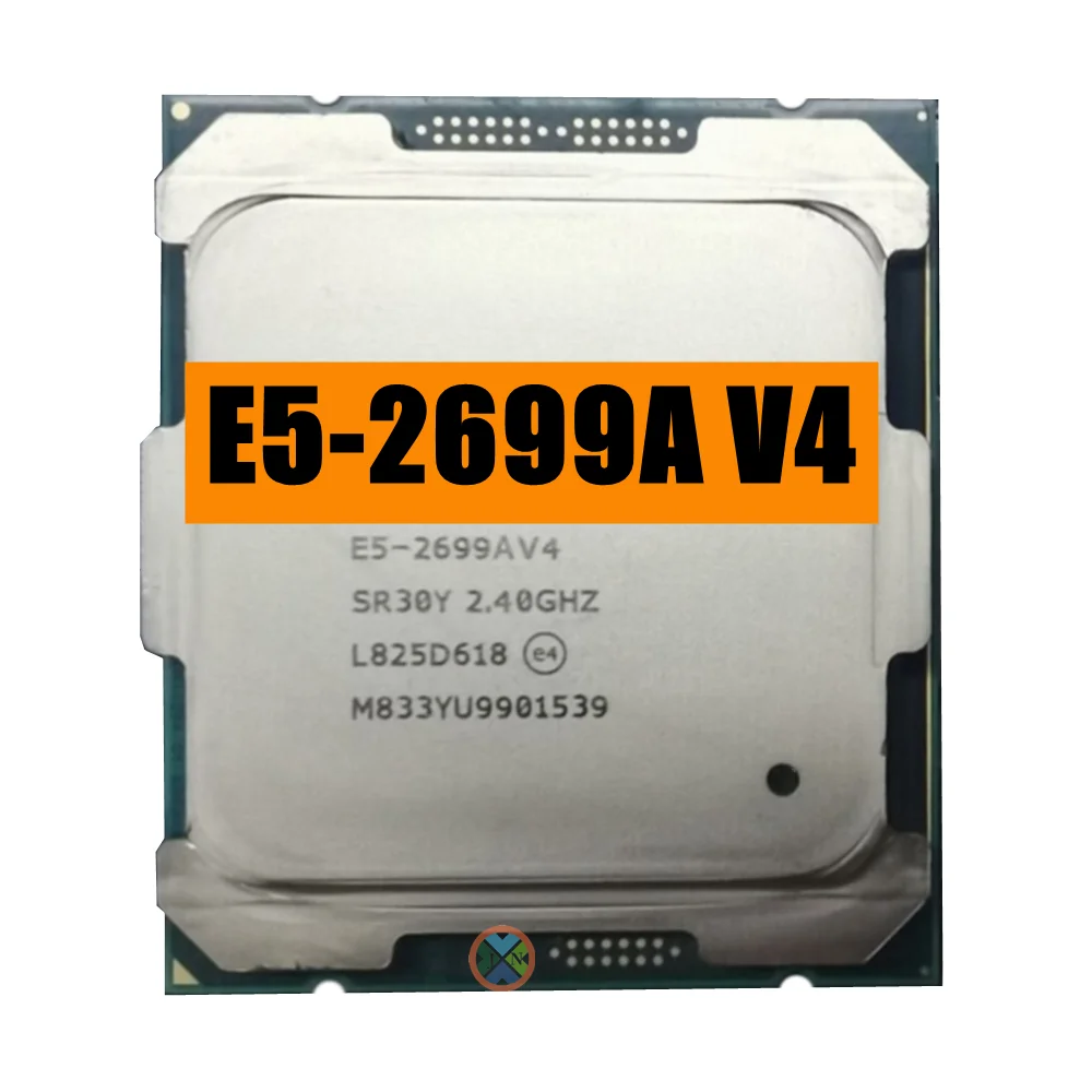 Xeon E5 2699A V4 CPU 2.4GHz 55MB 145W 22 Cores 44 Threads processor LGA2011-3 for X99 server motherboard 2699AV4