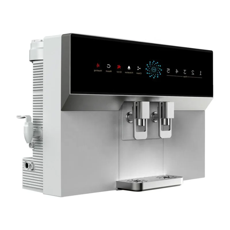 

Wall-mounted household water purifier with hot water function RO reverse osmosis five-stage filtration drinking water machine