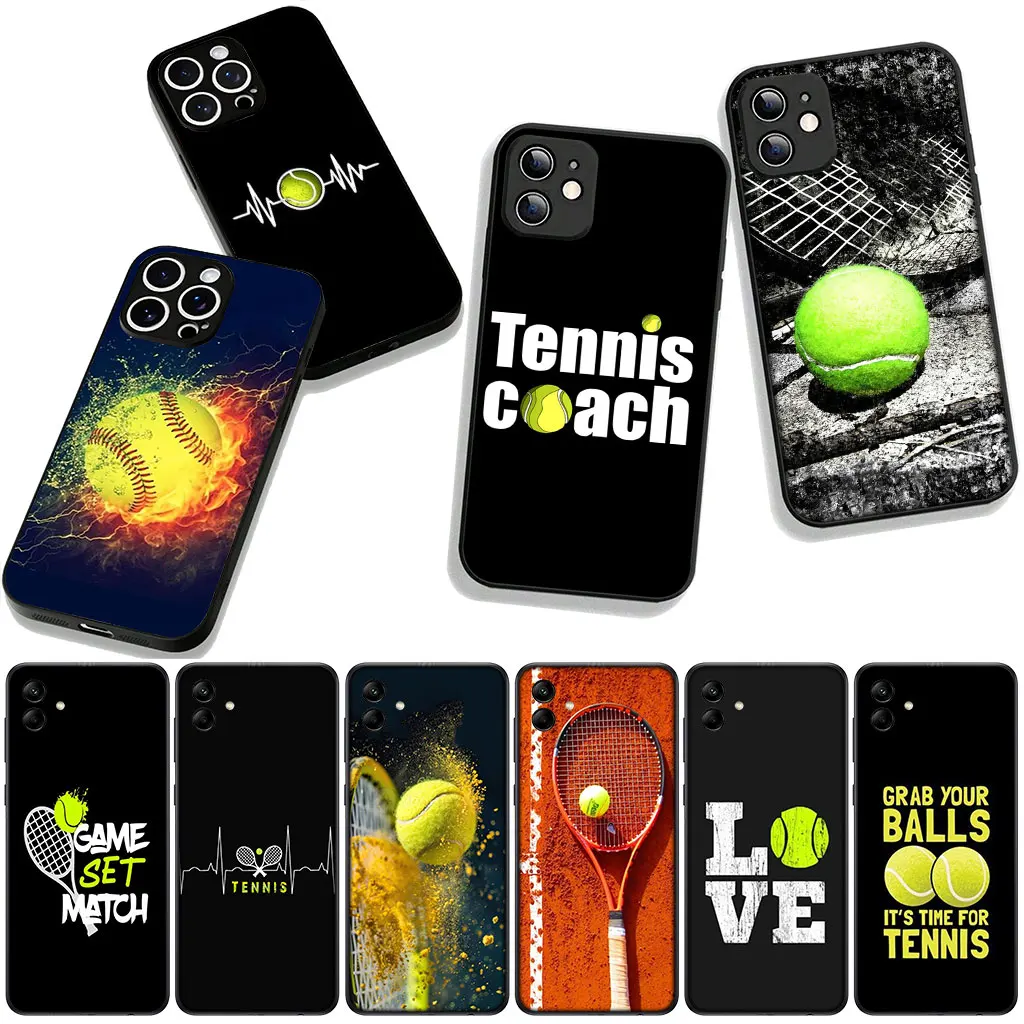 Eat Sleep Tennis Repeat Ball Coach Phone Case