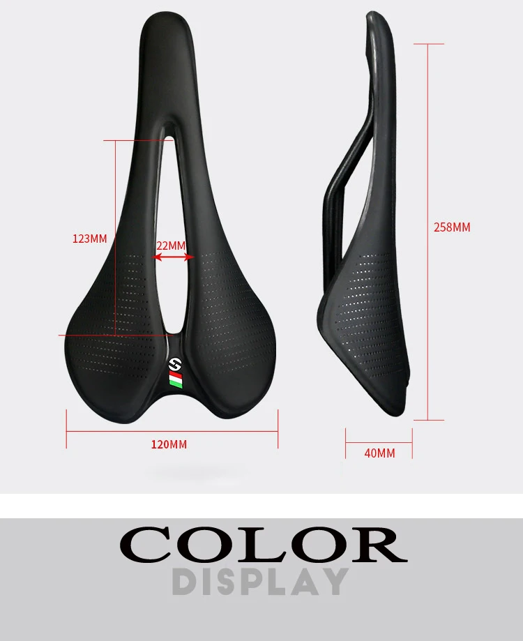 Selle de Vélo, Siège de Vélo Creux et Ergonomique Selle de Vélo, VTT