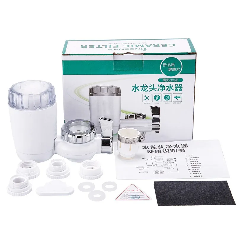Household Faucet Water Purifier Ceramic Filter Core Water Purifier Tap 5-layer filtration Water Strainer Cleanable filter elemen