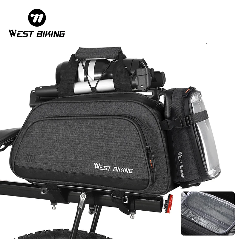 今季ブランド WEST BIKING バイクバッグサイクリングパニア収納荷物キャリア アクセサリー