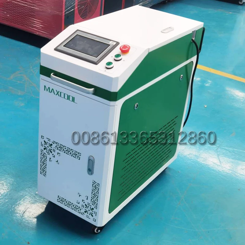 Oil Stain Laser Cleaning Machine 100W 200W 300W 500W Pulse Fiber Laser Cleaning Machine Rust Remover Portable Laser Cleaner