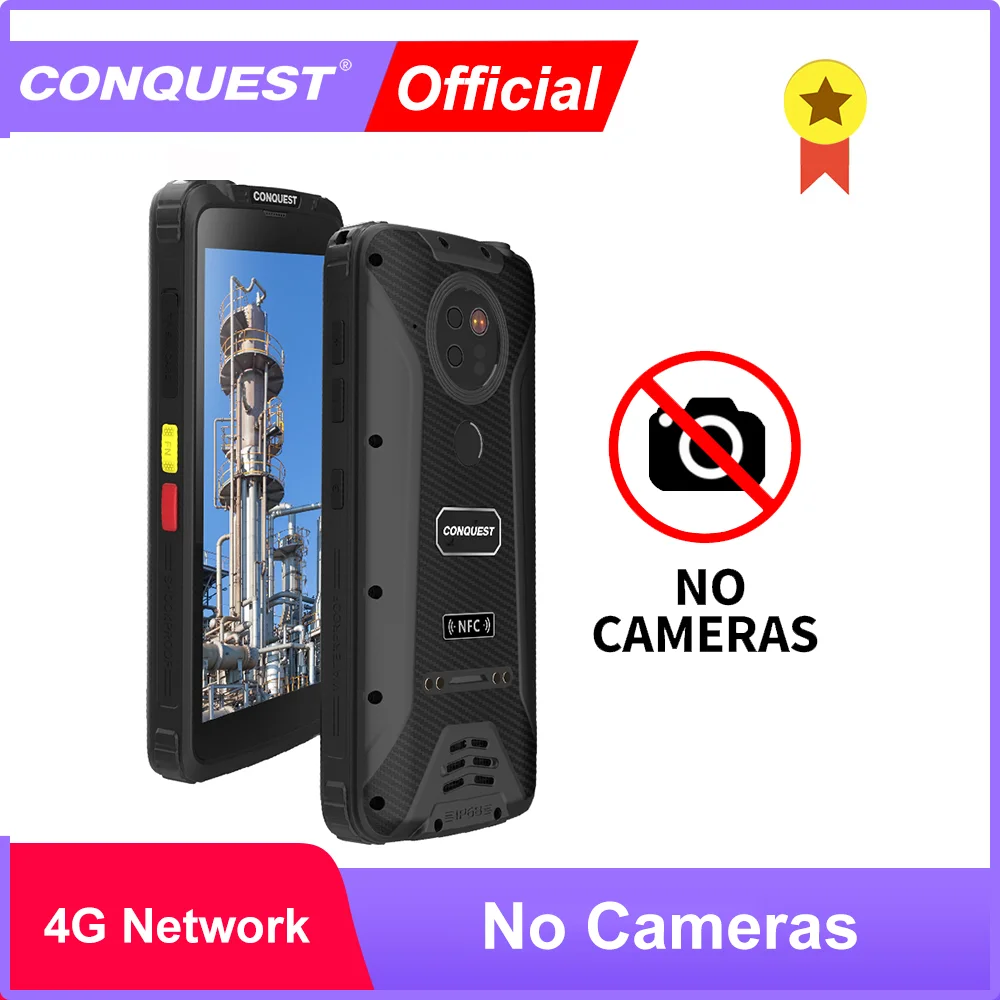 Nessuna Fotocamera Conquest F5 4G Smartphone Ip68 Impermeabile 5.5 ", Telefoni Cellulari Versione Globale