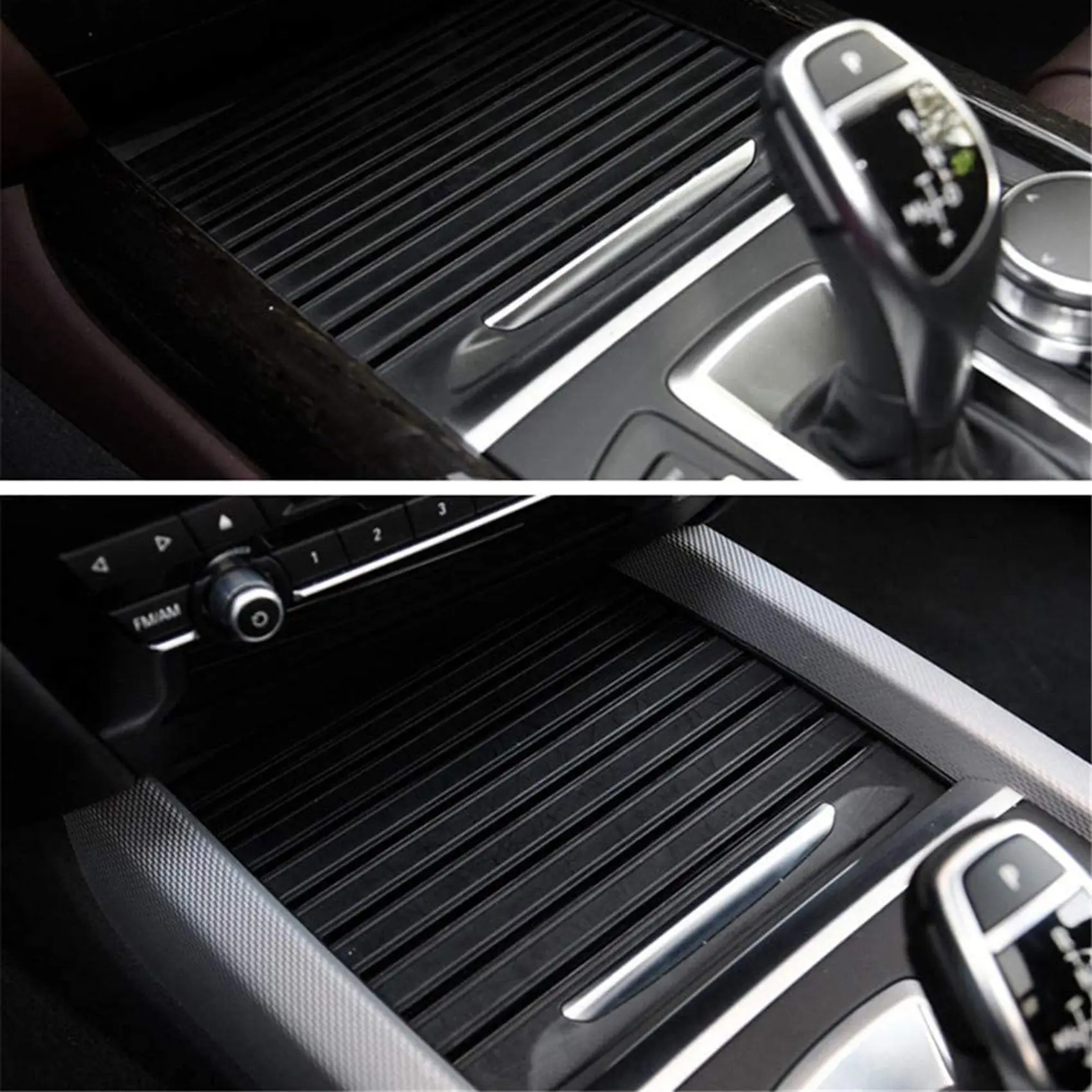 Porte-gobelets Coulissant Pour Console Centrale BMW X5 X6 F15 F16 – Remplacement Direct Réf. 51169251973 - 6