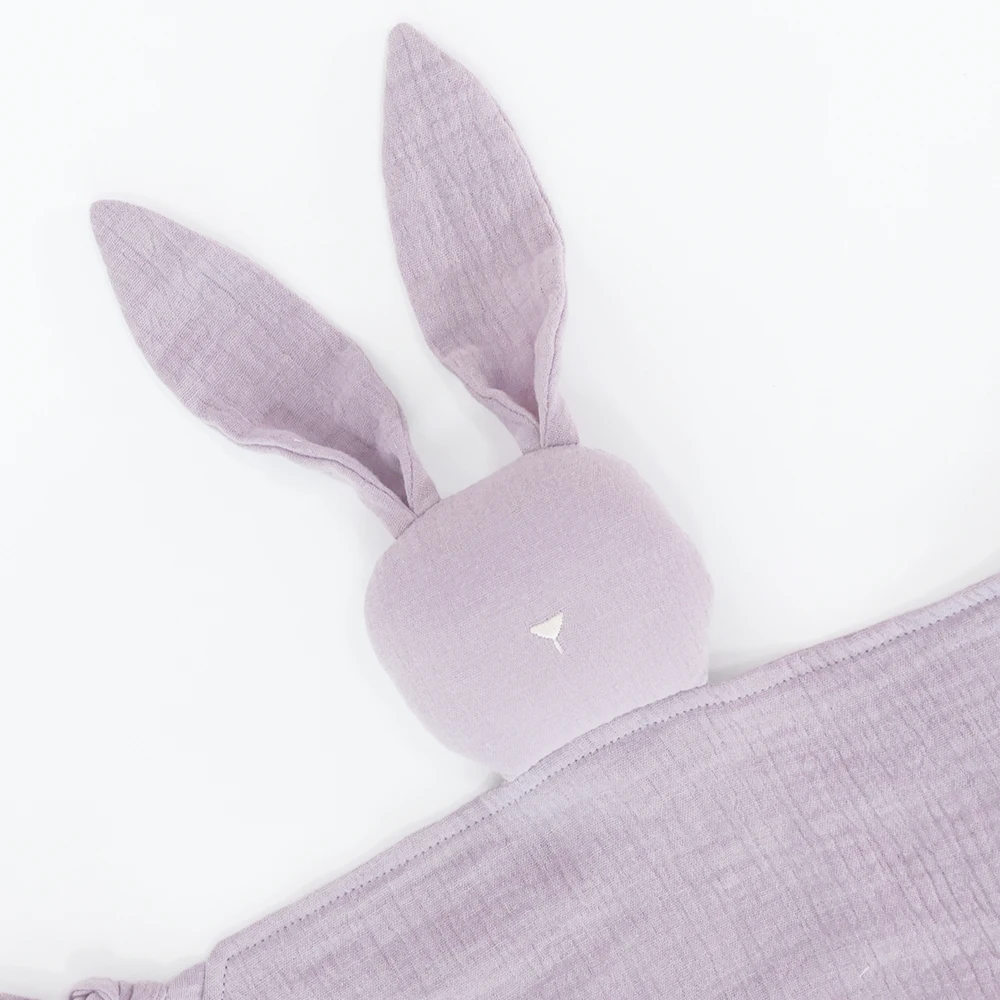 1 Pc Baby Soothing Towel Muslin Baby Comfort Towel Cotton Comforter Blanket Soft Newborn Sleep Toy Soothe Appease baby comforter blanket