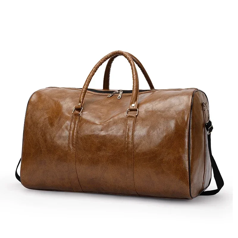 

Duffle Travel HandBag Bag Sports For Women Leather New Men Bag Capacity Bag Leisure Bag Pu Pack Large Shoulder Crossbody