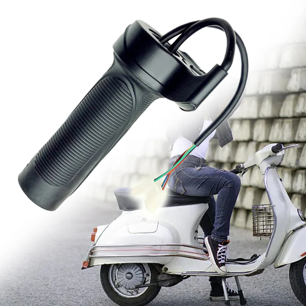 Description Picture 3 of item3speed Electric Bicycle Throttle E-bike Right Hand Grip Throttle Turning Accelerator Electric Bike Modification Accessories