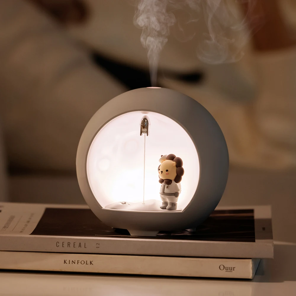 100ML Mini Aroma Oil Diffuser USB Essential Oil Atomizer Electric Air Humidifier with LED Night Lamp For Home Bedroom Mist Maker 4