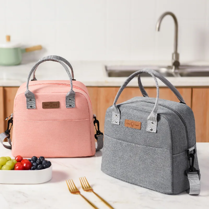 Insulated Lunch Bag High Quality Cooler Lunch Tote Portable Ice Pack Food Picnic Women Handbag Thermal Box Bag for Kids lunch bag bento bag cooler bag