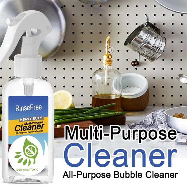 Multifunctional Kitchen Grease Cleaner Liquid 30ml/100ml Foam Bubble  Cleaning Agent For Bathroom Rinse-Free Kitchen Stain Remove - AliExpress