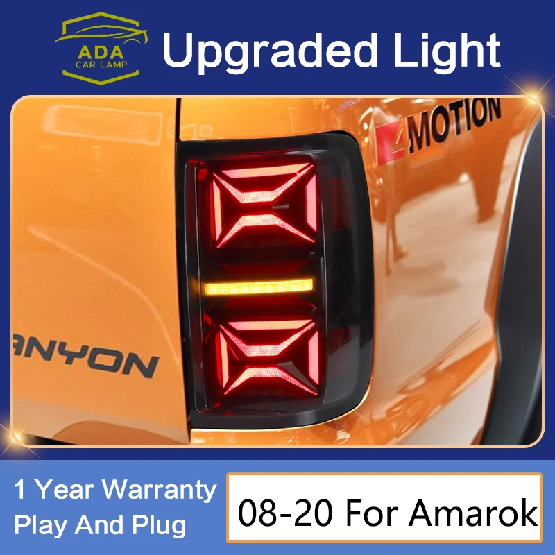 Car Tail Lights Parts For VW AMAROK 2010 2022 Taillights Pick Up Rear