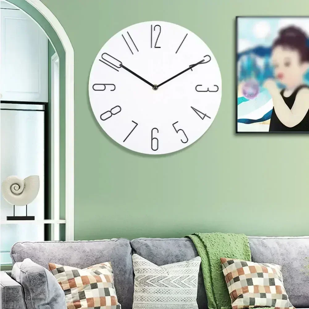 Description Picture 5 of itemWall clock living room household hanging fashion clock light luxury modern simple creative hanging wall ultra-quiet minimalist