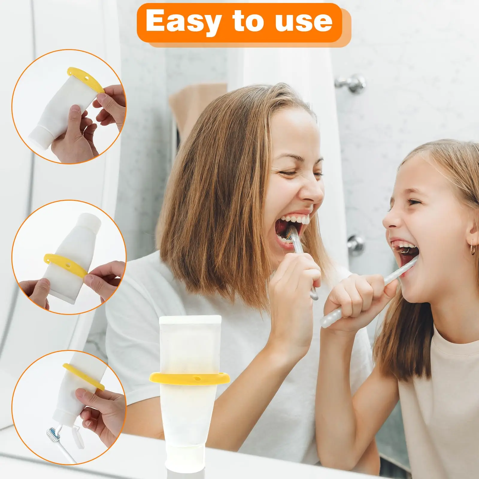 Description Picture 3 of item1/2/3pc Multifunction Toothpaste Squeezer Plastics Manual Easy To Facial Cleansing Tube Clips Dispenser Household Bathroom Tools