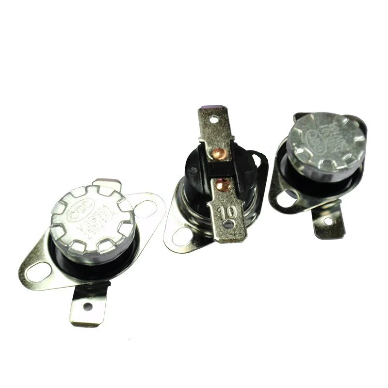 

10 PCS Sudden Jump Thermostat Ksd301/Ksd302 0-195 Degrees Ceramic 10A/250V Thermostat