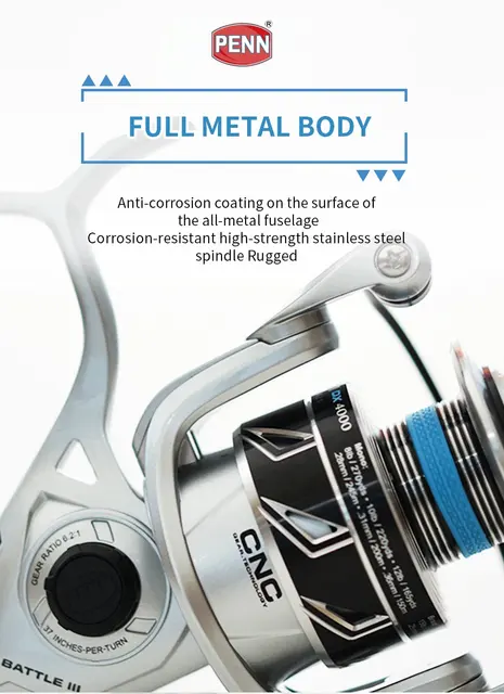 PENN BATTLE Ⅲ8000DX・未使用 【公式通販】