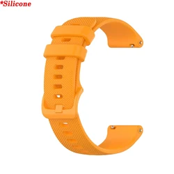 Garmin Venu 3S Sport Leather Smart Watch 18mm Strap Bracelet - Garmin Active S (Orange)