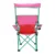 Kids Canopy Camp Chair Safety Lock Portable Outdoor Chair with Canopy Adjustable Sunshade Cup Holder Kids 125lb Capacity 5