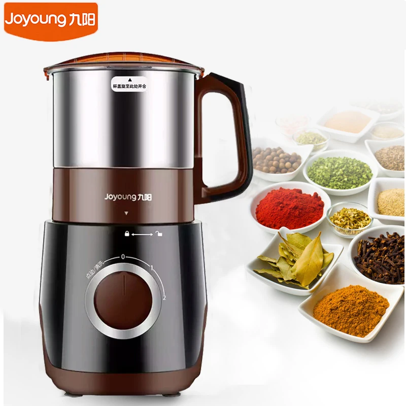 

Joyoung M01 Electric Grinder Stainless Steel 1.1L Milling Machine Household Speed Adjustable Beans Grinding Machine 220V