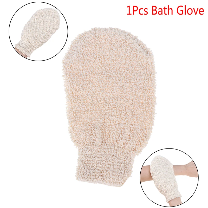 

1Pcs Bath Glove Shower Scrubber Back Scrub Exfoliating Body Massage Sponge Glove