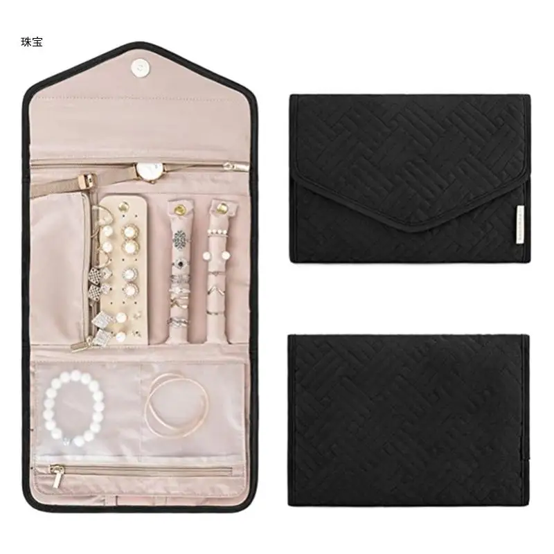 

X5QE Earring Portable Compact Foldable Elegant Design Travel Accessories