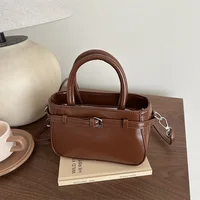 Nouveau sac à main pour filles, petit sac carré tendance et à la mode Version coréenne, sacs à bandoulière décontractés à Texture polyvalente 1