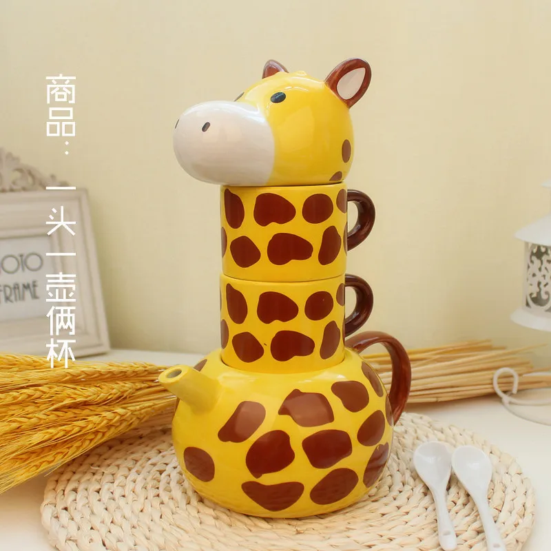 giraffe tea kettle glass electric kettle