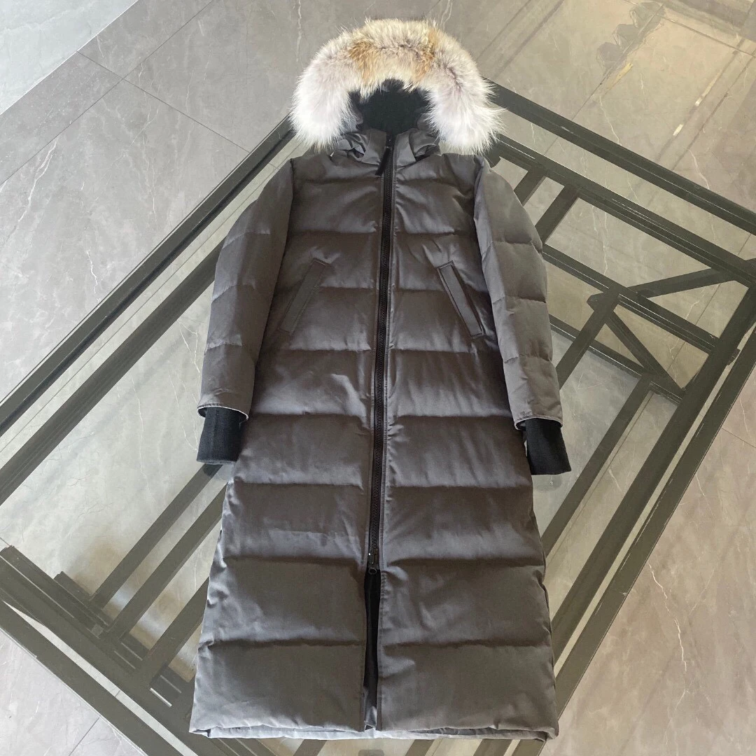 

New Canada Down Jackets Women's Long Casual Trendy Thick Thermal