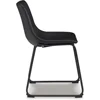 Centiar Mid Century Dining Room Bucket Chair, 2 Count, Black 5