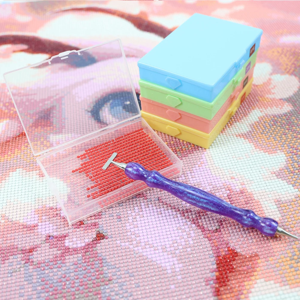 Diamond Painting Tool Set with Beads Sorting Case and Pen