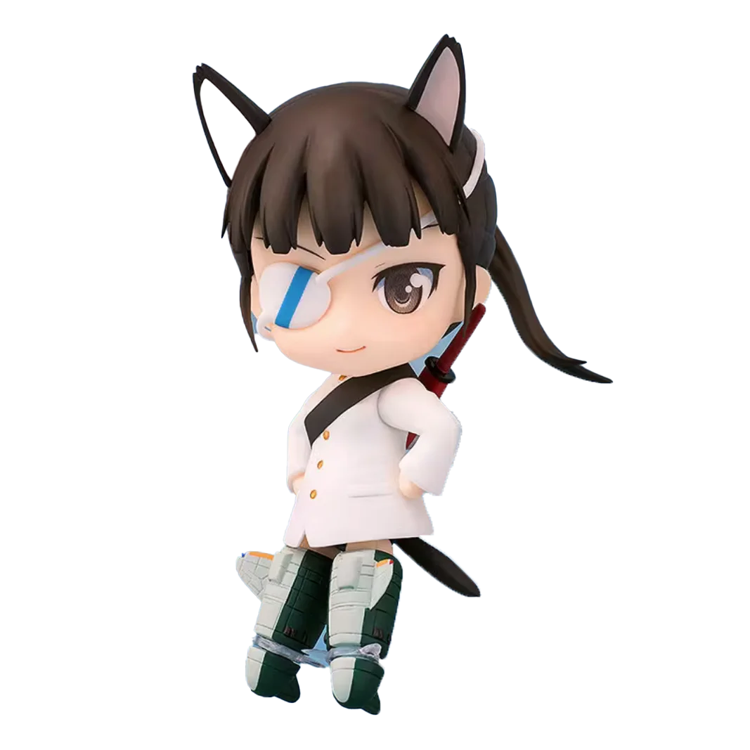 

Оригинальная оригинальная Фирменная компания NENDOROID 687 Sakamoto Mio, оригинальная Коллекционная модель, анимационный персонаж, экшн-игрушка