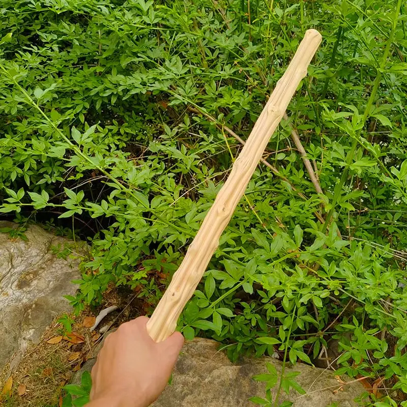 ShortRattanMartialArtsSuppliesSelfdefenseToolSolidWoodenStick