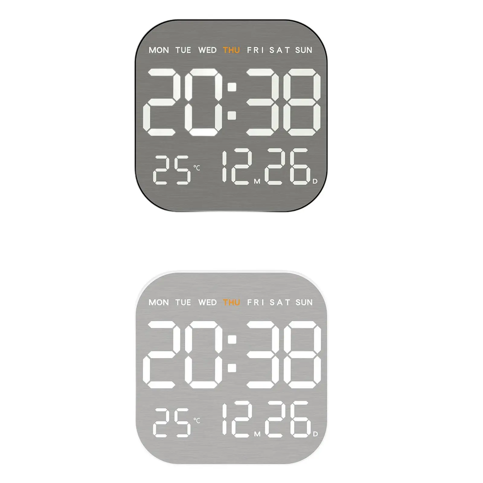 Digital Wall Clock Multipurpose Table Clock for Classroom Bedroom Study Room