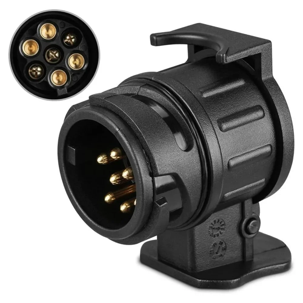 13 Pin to 7 Pin Towing Adaptor Trailer Caravan Truck Towbar Car Plug Adapter 12V Waterproof Electric Socket Converter Connector trailer plug adapter,towing adapter,towing adaptor
