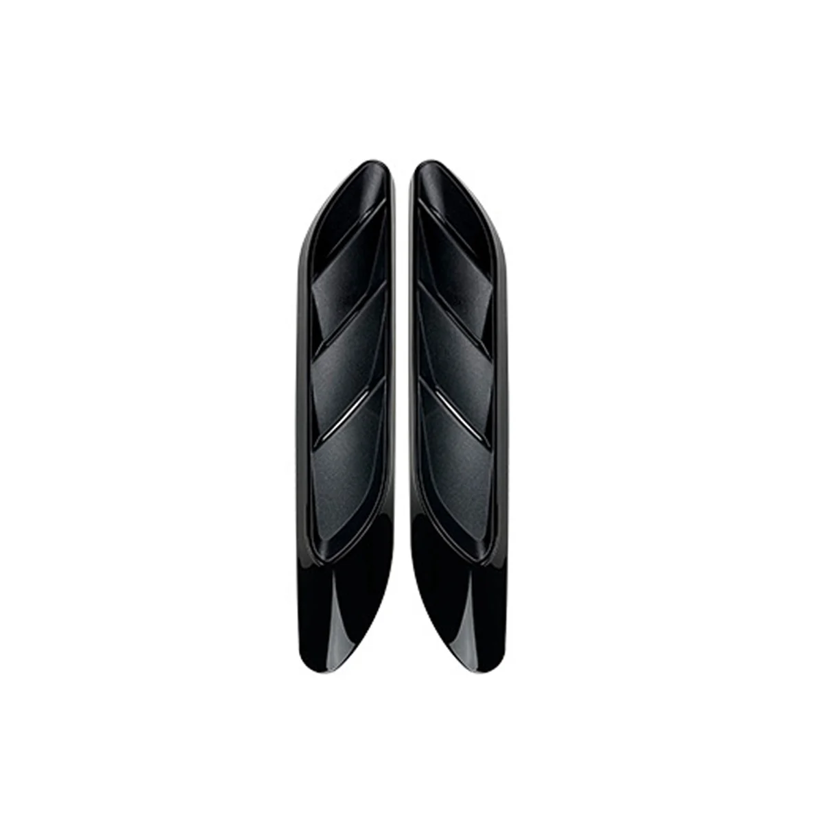 

Боковая Крышка вентиляционного отверстия автомобиля, наклейка на крыло для Mercedes-Benz C-Class W206 2022 + C200 C260 AMG C63, ярко-черный