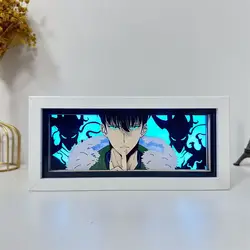 Solo Leveling Shadow Box LED Light for Room Decor - Anime Table Lamp and Kid's Birthday Gift (C)