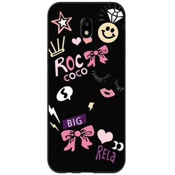 Marble Design Soft TPU Silicone Phone Case - Stylish Back Cover - Samsung J7 2017 (No.1)
